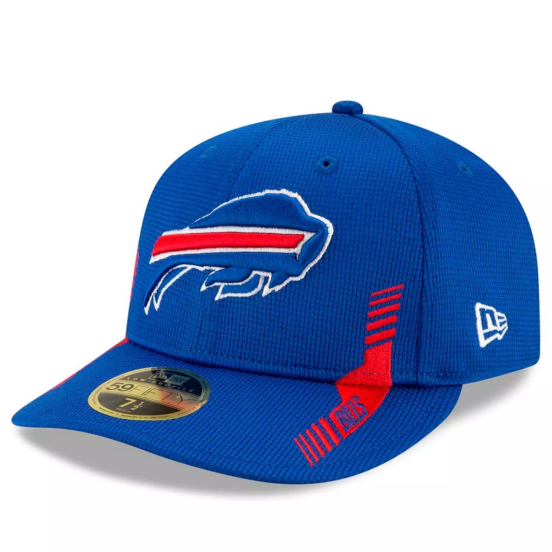 New Era Buffalo Bills 2021 NFL Sideline Home Low Profile 59FIFTY Fitted Hat – Royal